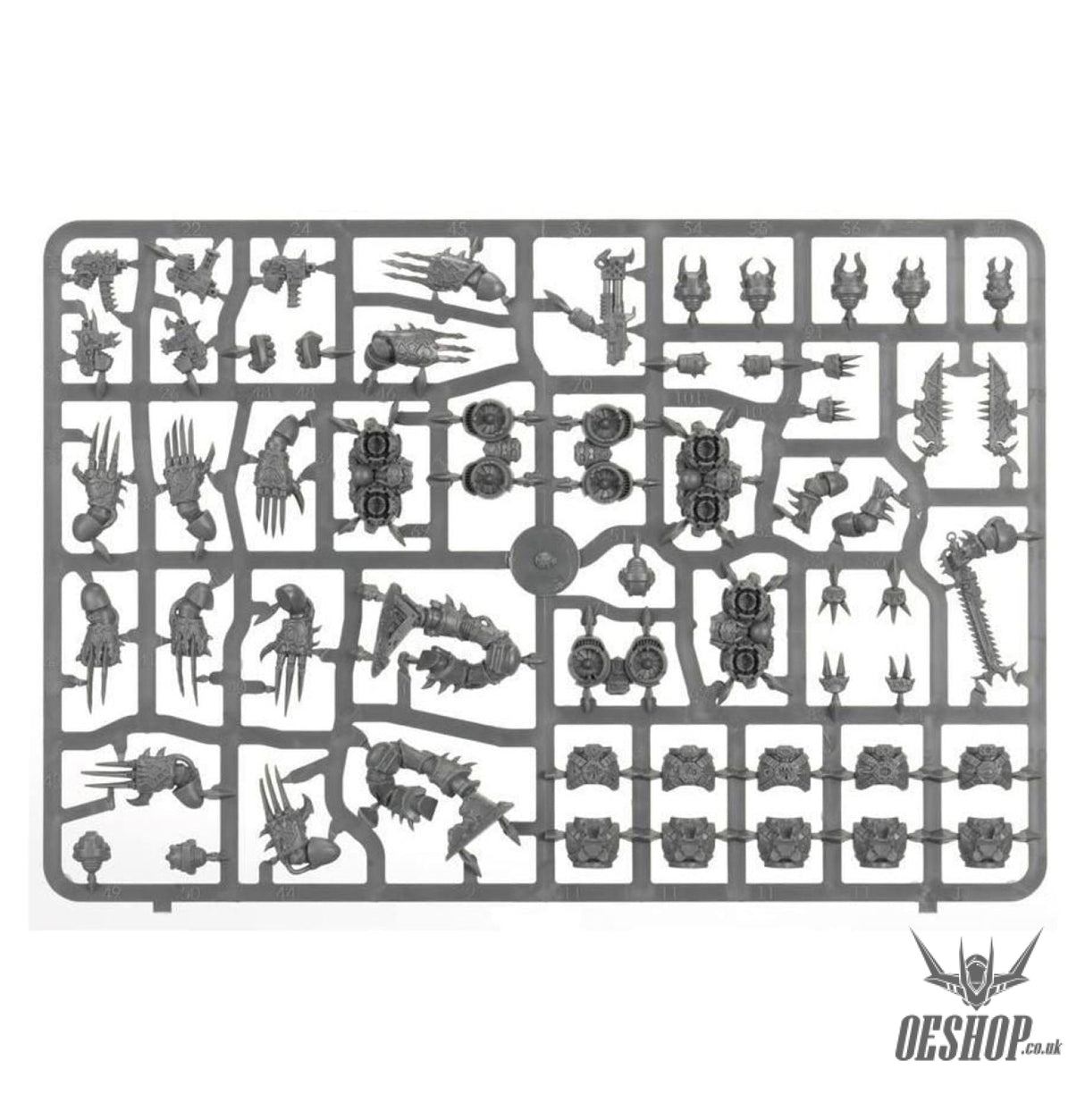 Warhammer 40,000 Chaos Space Marines: Raptors 43-13 Tabletop Wargame