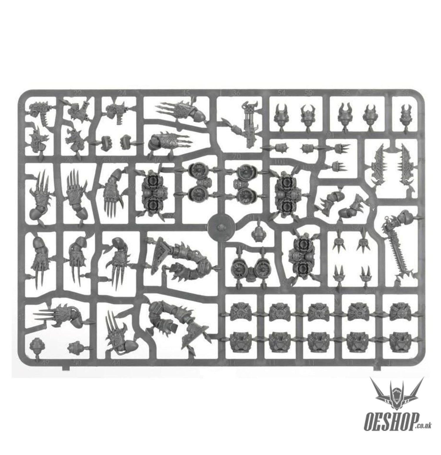 Warhammer 40,000 Chaos Space Marines: Raptors 43-13 Tabletop Wargame