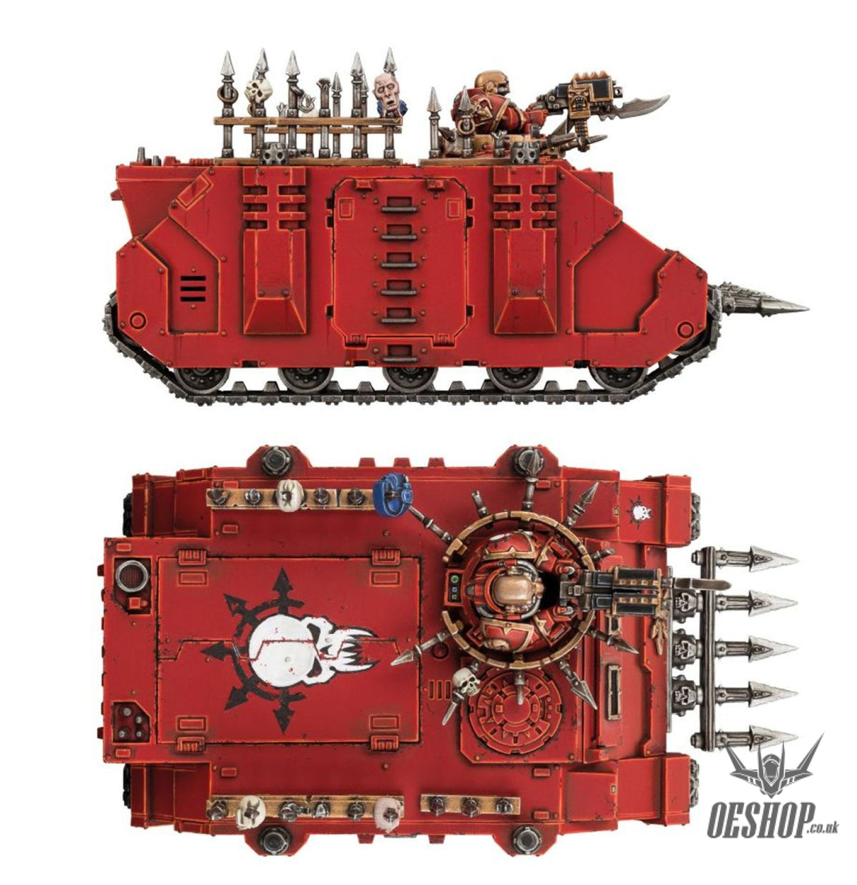 Warhammer 40,000 Chaos Space Marines: Chaos Rhino 43-11 Tabletop Wargame