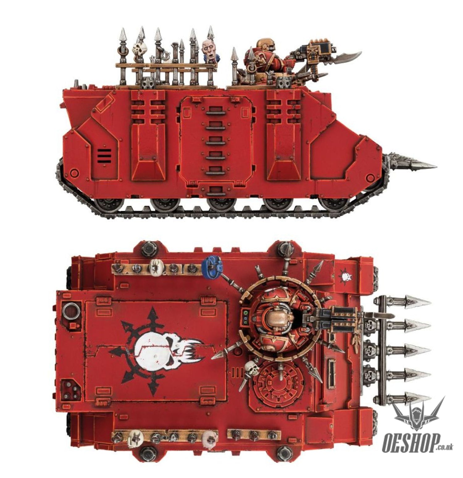 Warhammer 40,000 Chaos Space Marines: Chaos Rhino 43-11 Tabletop Wargame