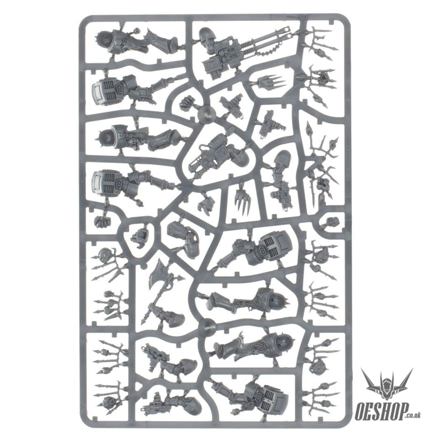 Warhammer 40,000 Chaos Space Marines: Chaos Terminator Squad 43-19 Tabletop Wargame