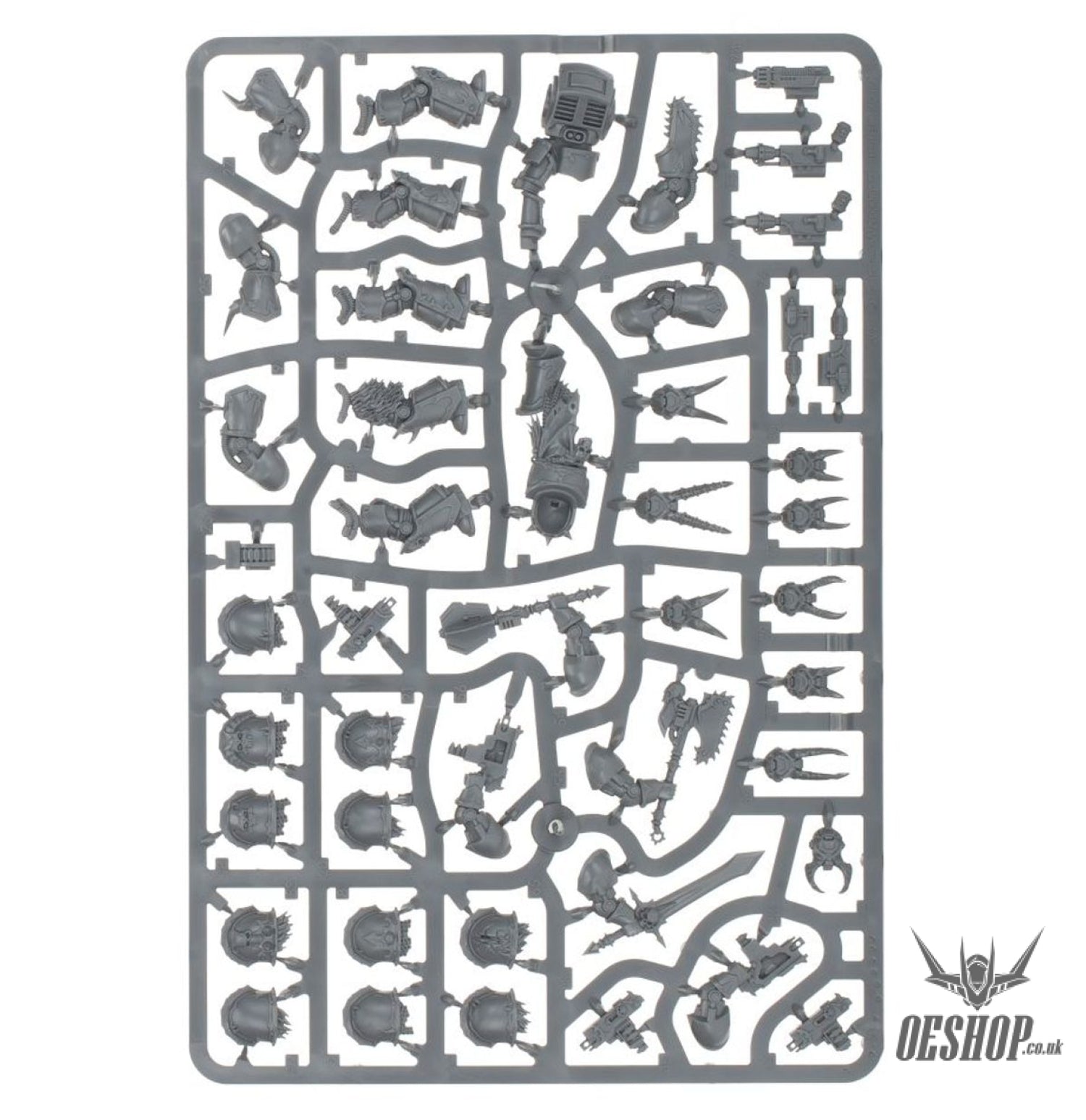 Warhammer 40,000 Chaos Space Marines: Chaos Terminator Squad 43-19 Tabletop Wargame