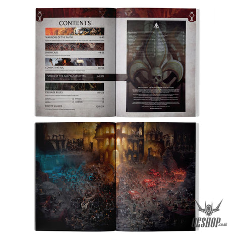 Warhammer 40,000 Codex: Adepta Sororitas (English) 52-01 Tabletop Wargame