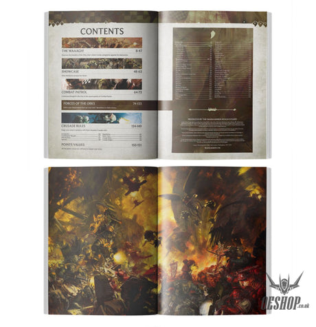 Warhammer 40,000 Codex: Orks (English) 50-01 Tabletop Wargame