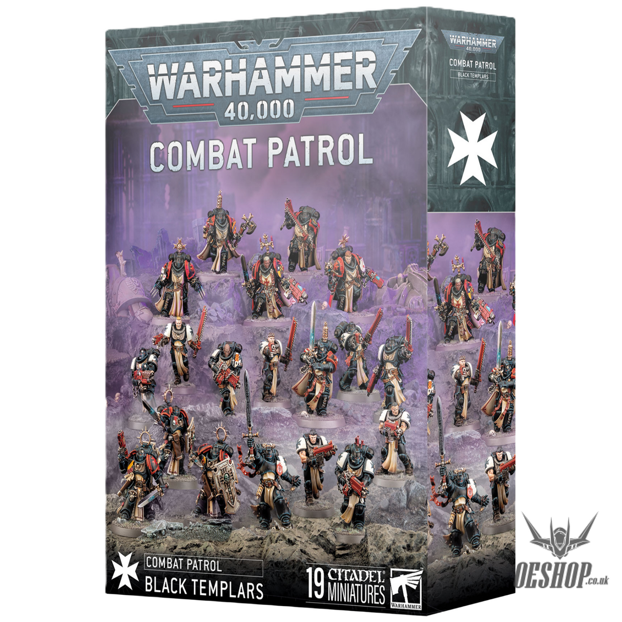 Warhammer 40,000 Combat Patrol: Black Templars 73-553 Tabletop Wargame