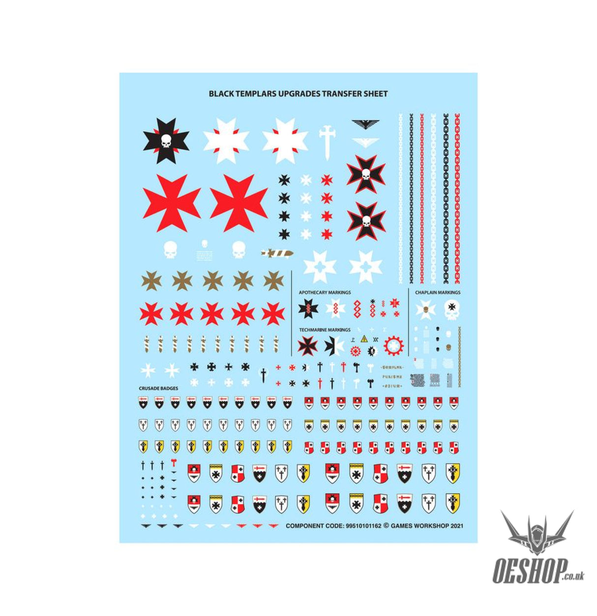 Warhammer 40,000 Combat Patrol: Black Templars 73-553 Tabletop Wargame