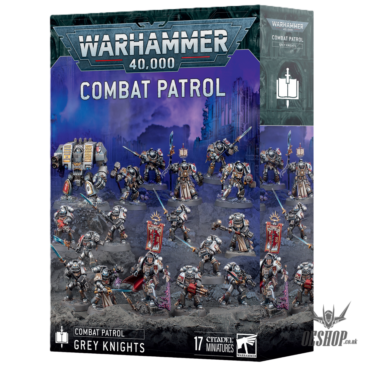 Warhammer 40,000 Combat Patrol: Grey Knights 73-572 Tabletop Wargame