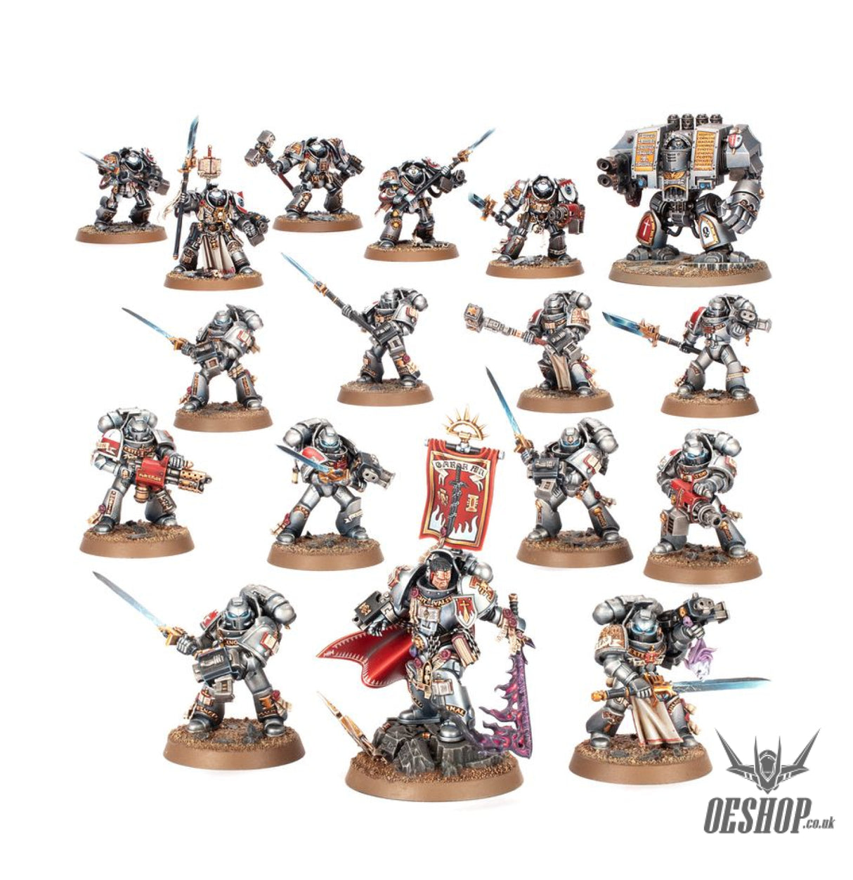 Warhammer 40,000 Combat Patrol: Grey Knights 73-572 Tabletop Wargame