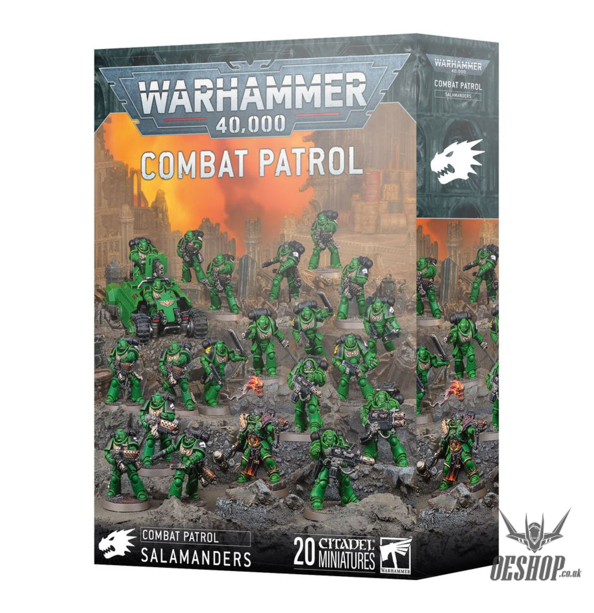 Warhammer 40,000 Combat Patrol: Salamanders 73-552 Tabletop Wargame