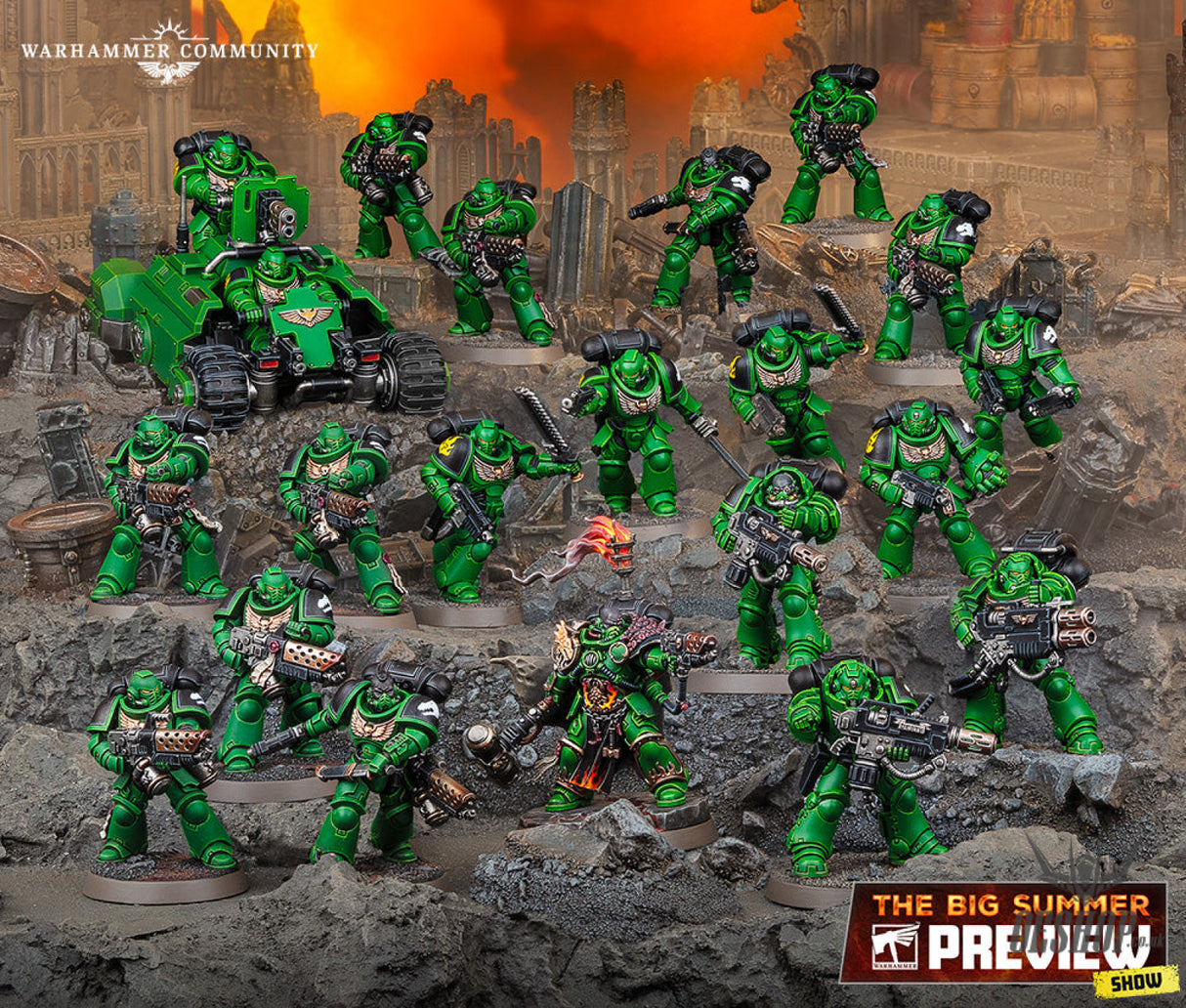 Warhammer 40,000 Combat Patrol: Salamanders 73-552 Tabletop Wargame