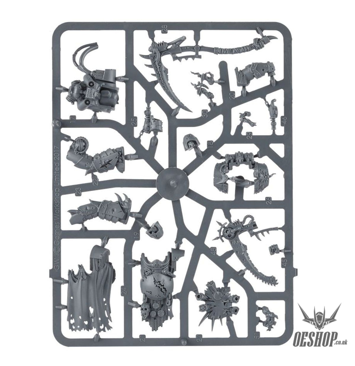 Warhammer 40,000 Death Guard: Deathshroud Bodyguard 43-50 Tabletop Wargame