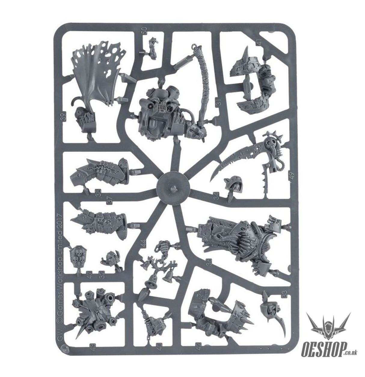 Warhammer 40,000 Death Guard: Deathshroud Bodyguard 43-50 Tabletop Wargame