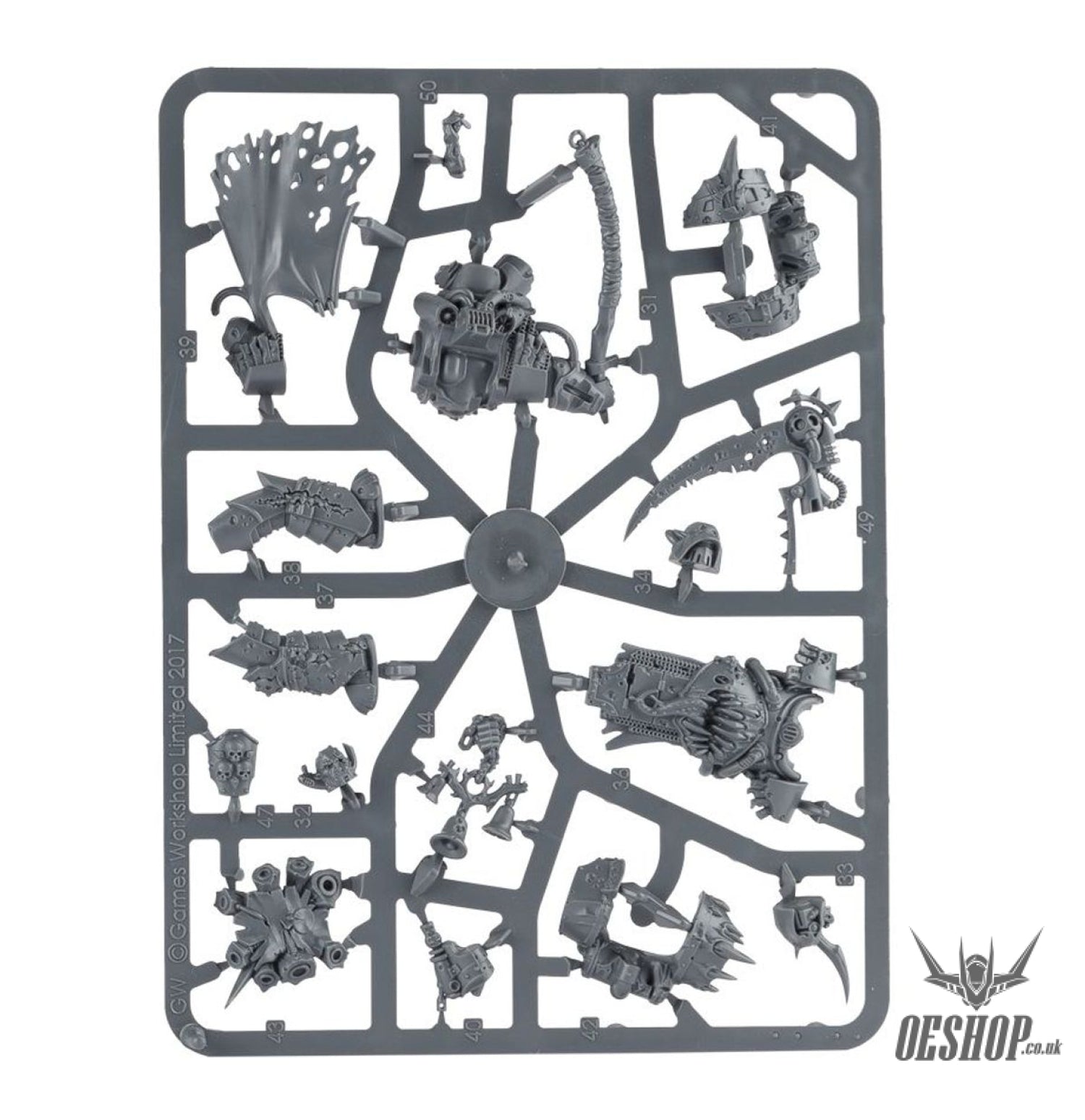 Warhammer 40,000 Death Guard: Deathshroud Bodyguard 43-50 Tabletop Wargame