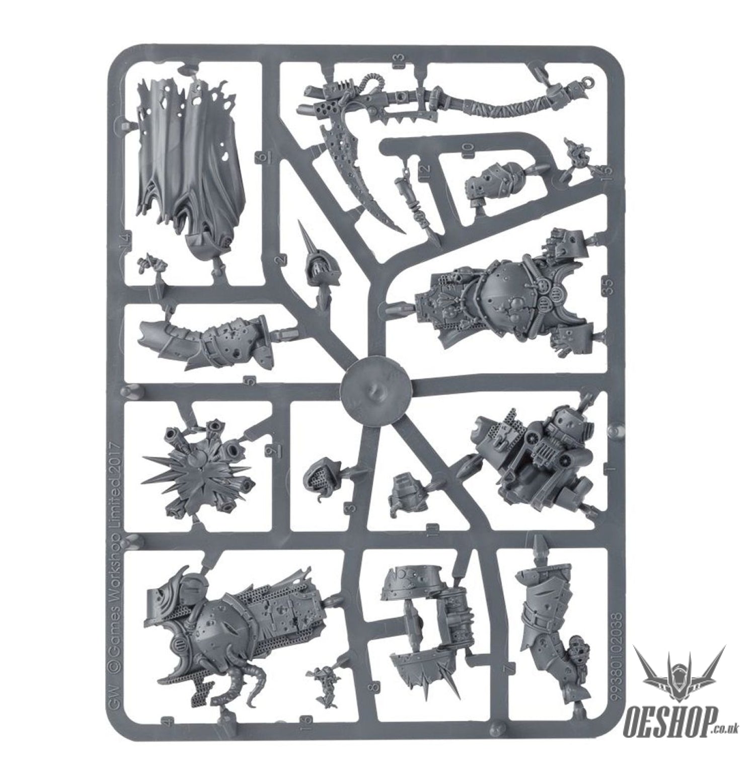 Warhammer 40,000 Death Guard: Deathshroud Bodyguard 43-50 Tabletop Wargame