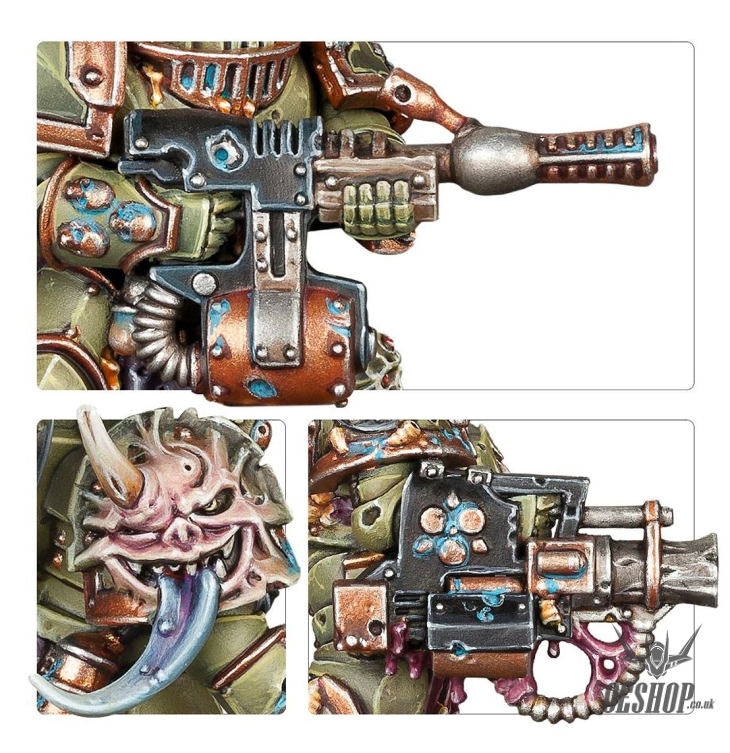 Warhammer 40,000 Death Guard: Plague Marines 43-55 Tabletop Wargame