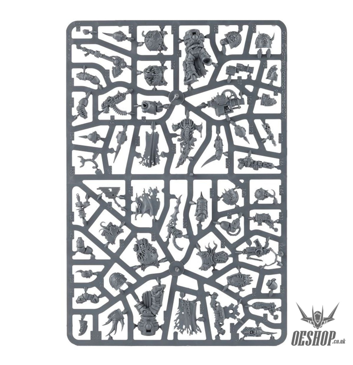 Warhammer 40,000 Death Guard: Plague Marines 43-55 Tabletop Wargame