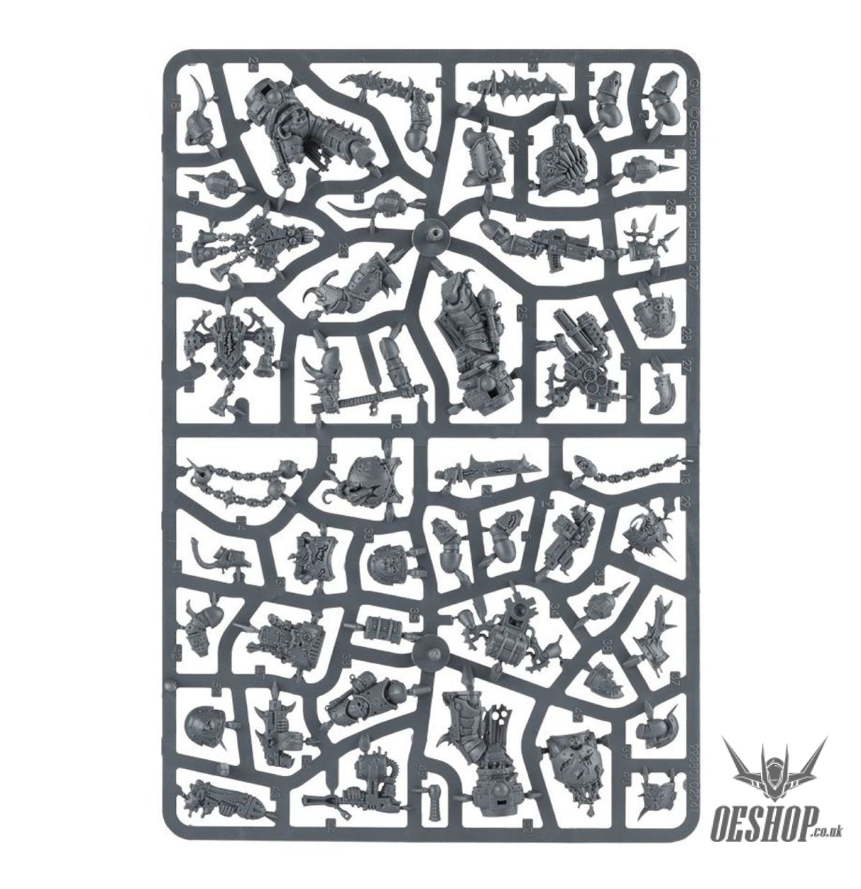 Warhammer 40,000 Death Guard: Plague Marines 43-55 Tabletop Wargame