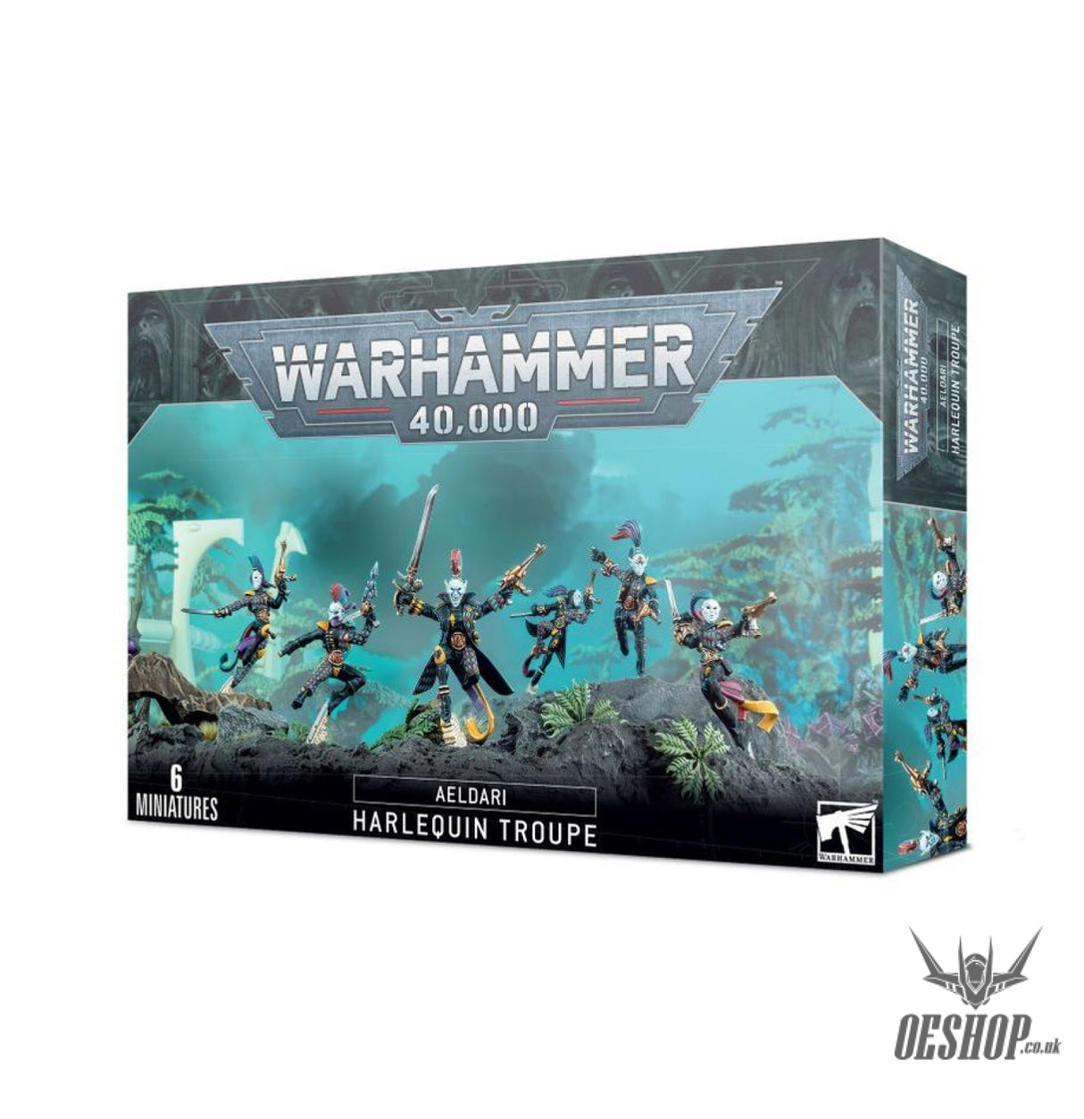 Warhammer 40,000 Eldar: Harlequin Troupe 58-10 Tabletop Wargame