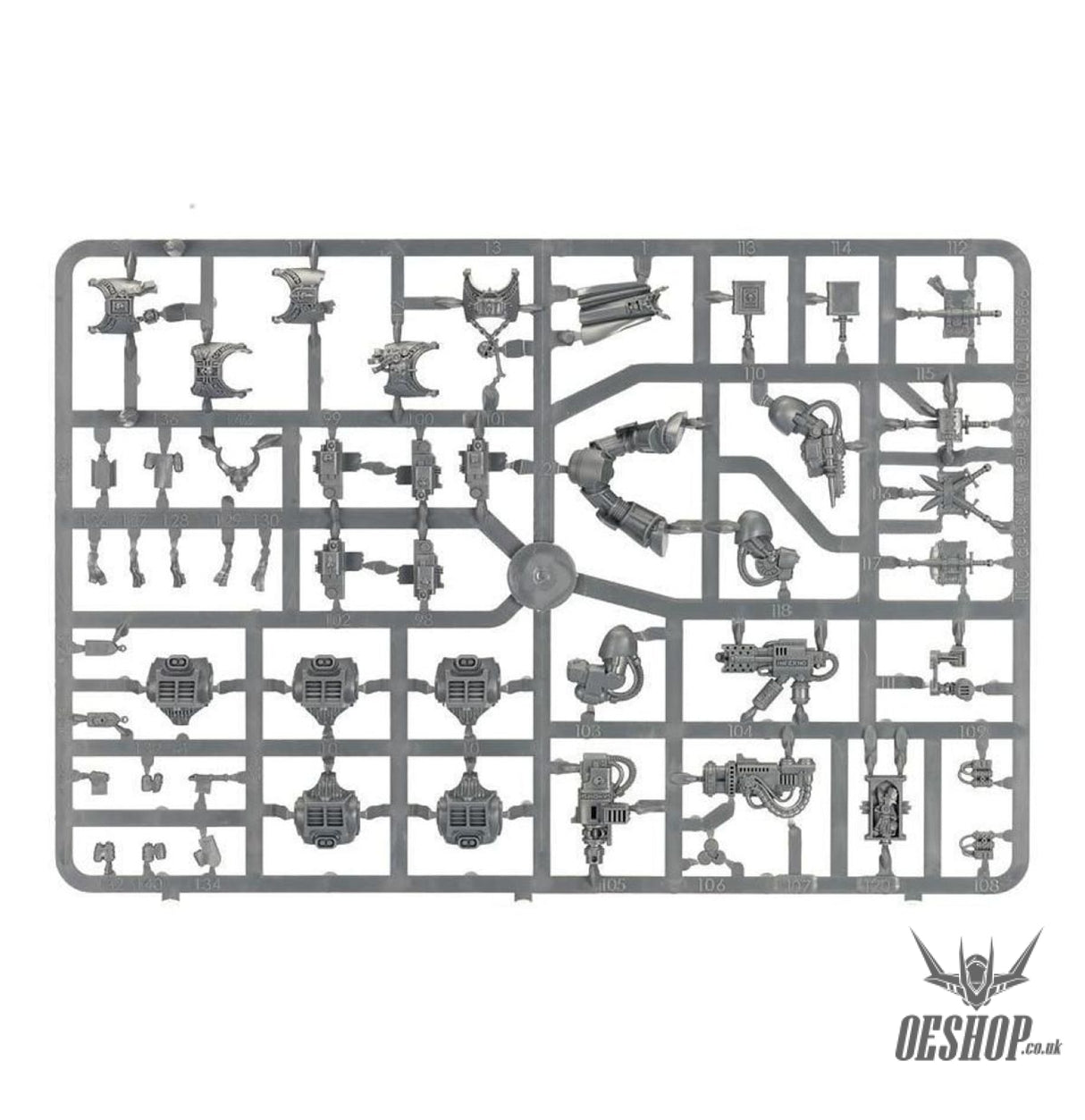 Warhammer 40,000 Grey Knights: Terminator Squad 57-09 Tabletop Wargame