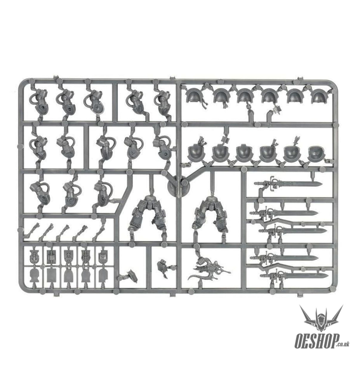 Warhammer 40,000 Grey Knights: Terminator Squad 57-09 Tabletop Wargame