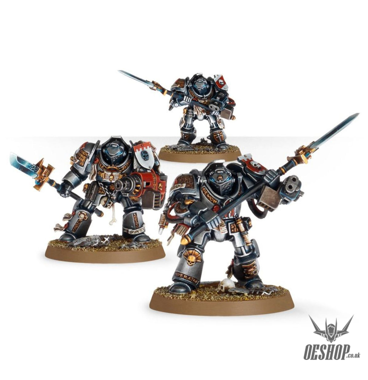 Warhammer 40,000 Grey Knights: Terminator Squad 57-09 Tabletop Wargame