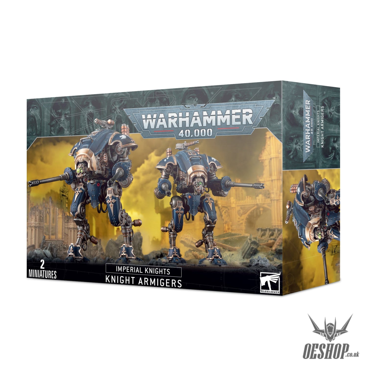 Warhammer 40,000 Imperial Knights: Knight Armigers 54-20 Tabletop Wargame