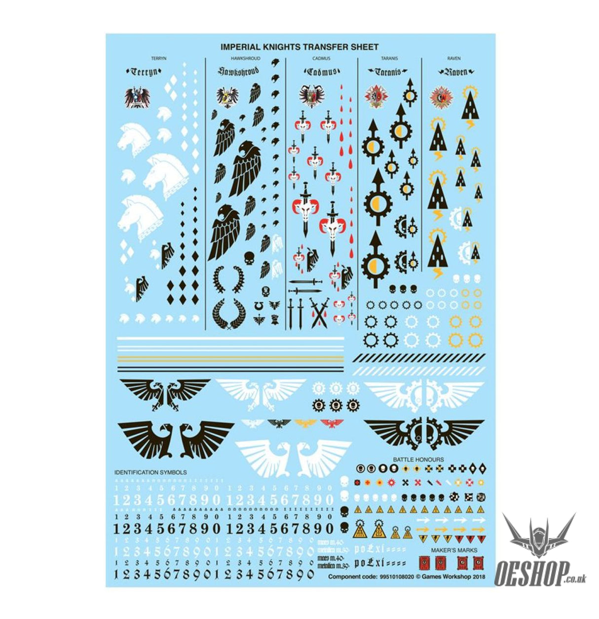 Warhammer 40,000 Imperial Knights: Knight Dominus 54-21 Tabletop Wargame