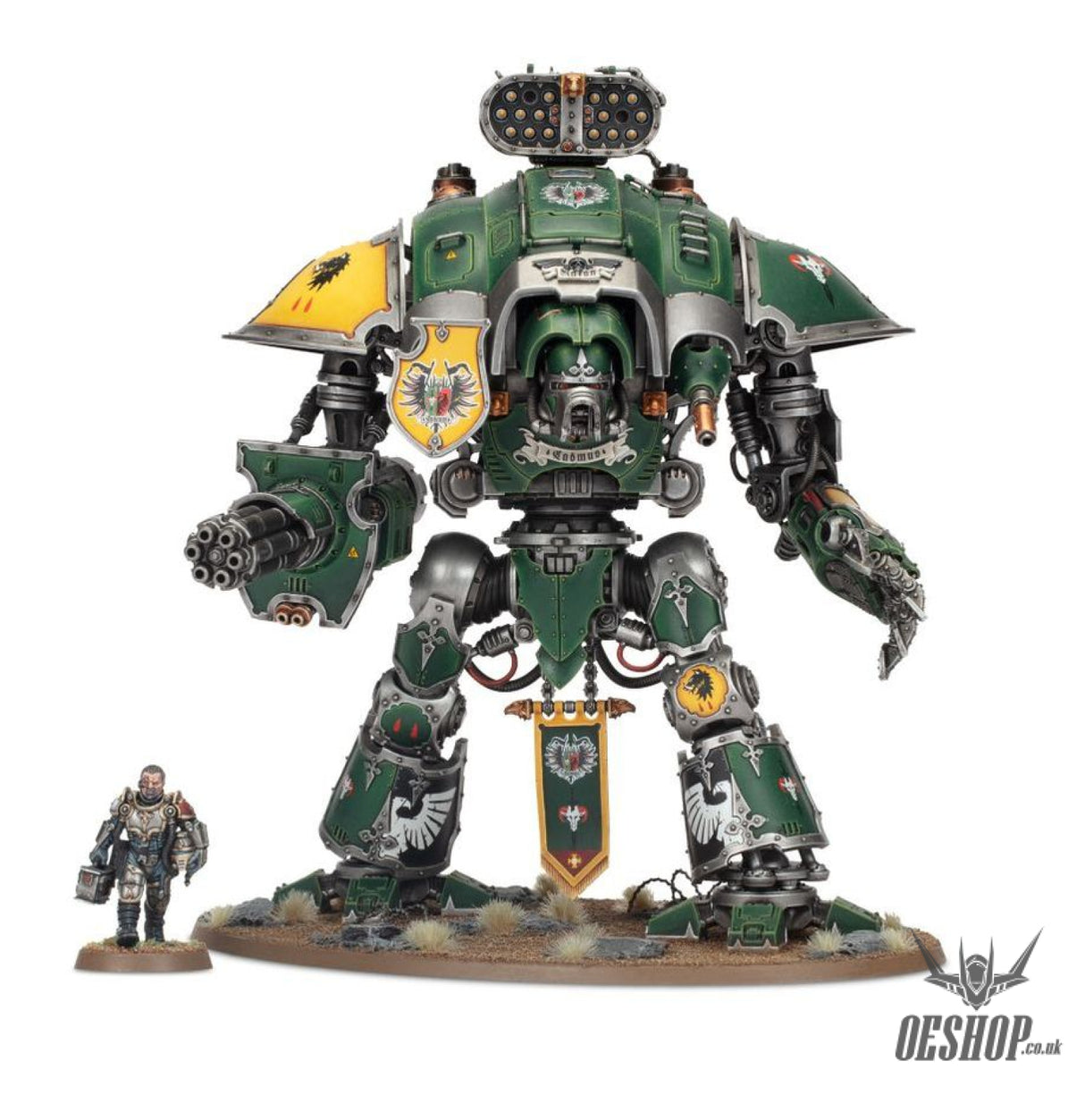 Warhammer 40,000 Imperial Knights: Knight Questoris 54-15 Tabletop Wargame