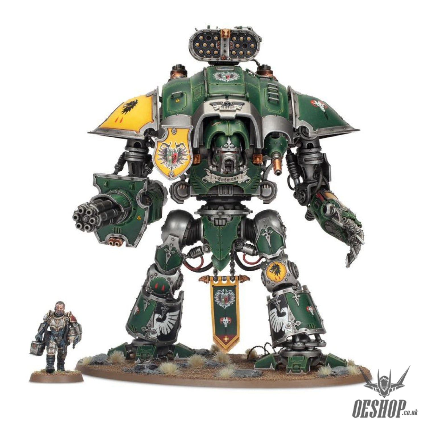Warhammer 40,000 Imperial Knights: Knight Questoris 54-15 Tabletop Wargame