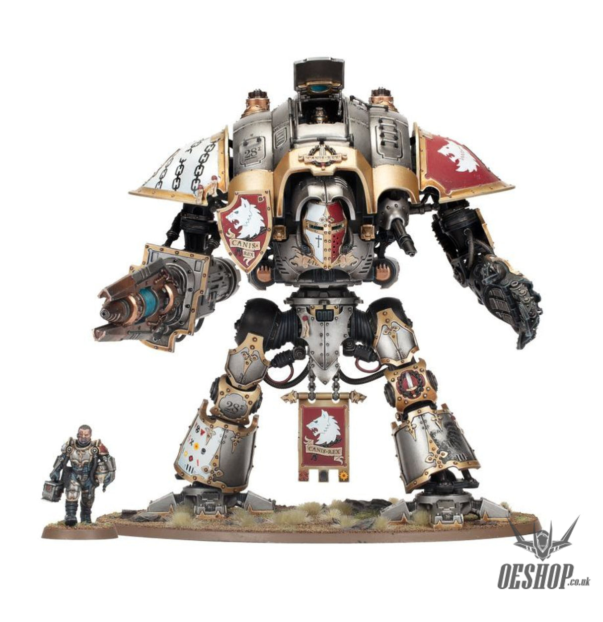 Warhammer 40,000 Imperial Knights: Knight Questoris 54-15 Tabletop Wargame