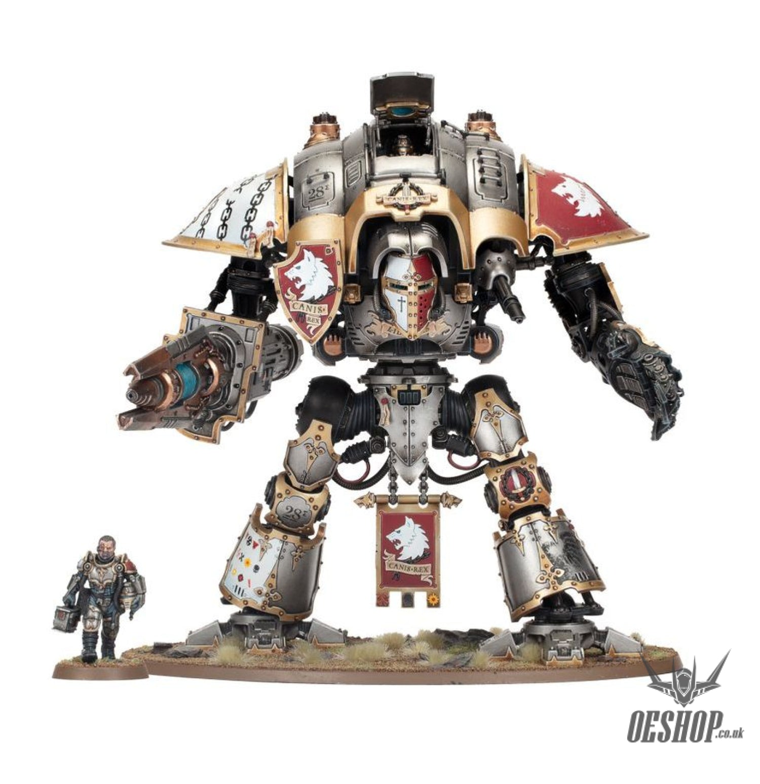 Warhammer 40,000 Imperial Knights: Knight Questoris 54-15 Tabletop Wargame