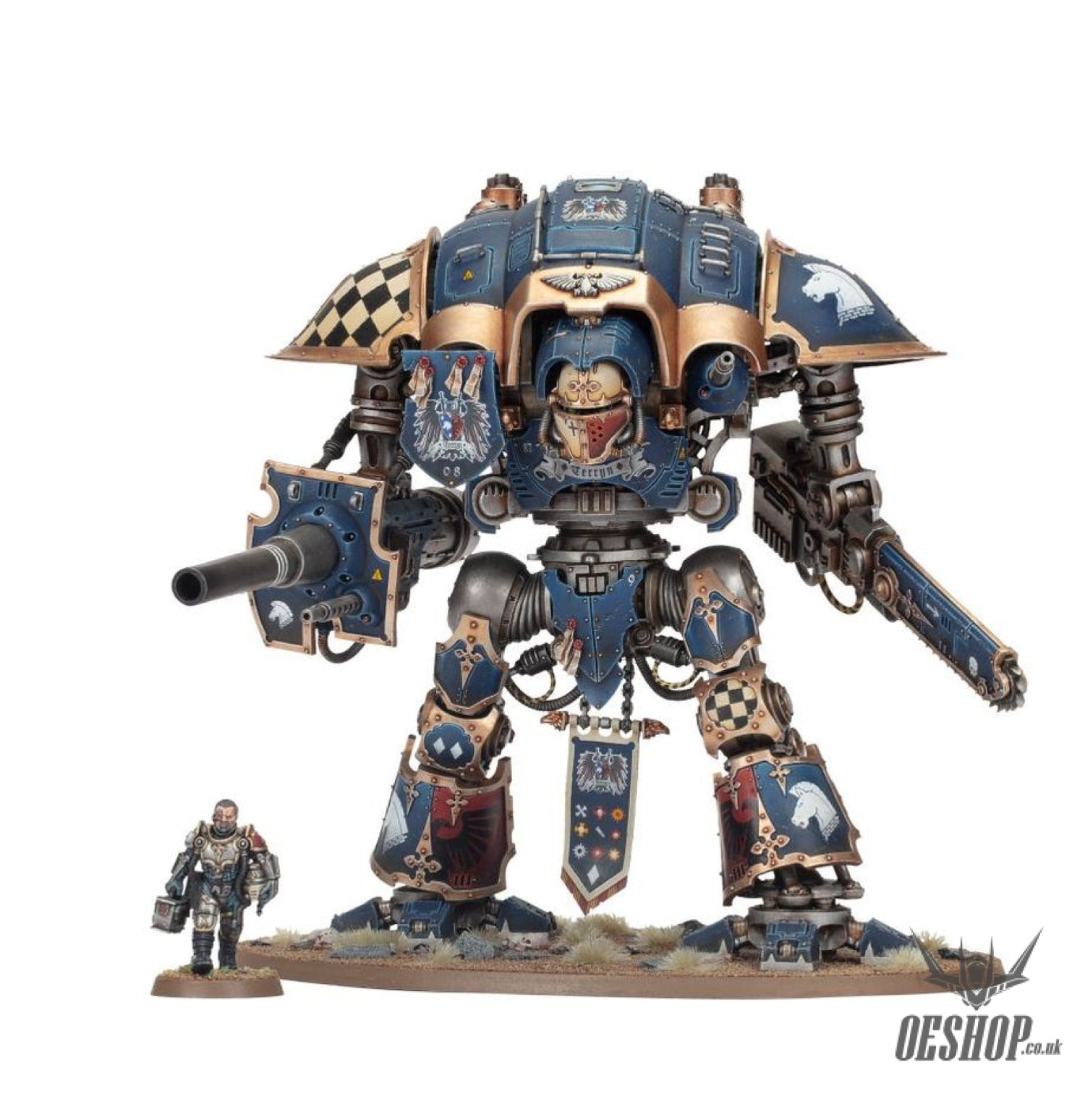 Warhammer 40,000 Imperial Knights: Knight Questoris 54-15 Tabletop Wargame