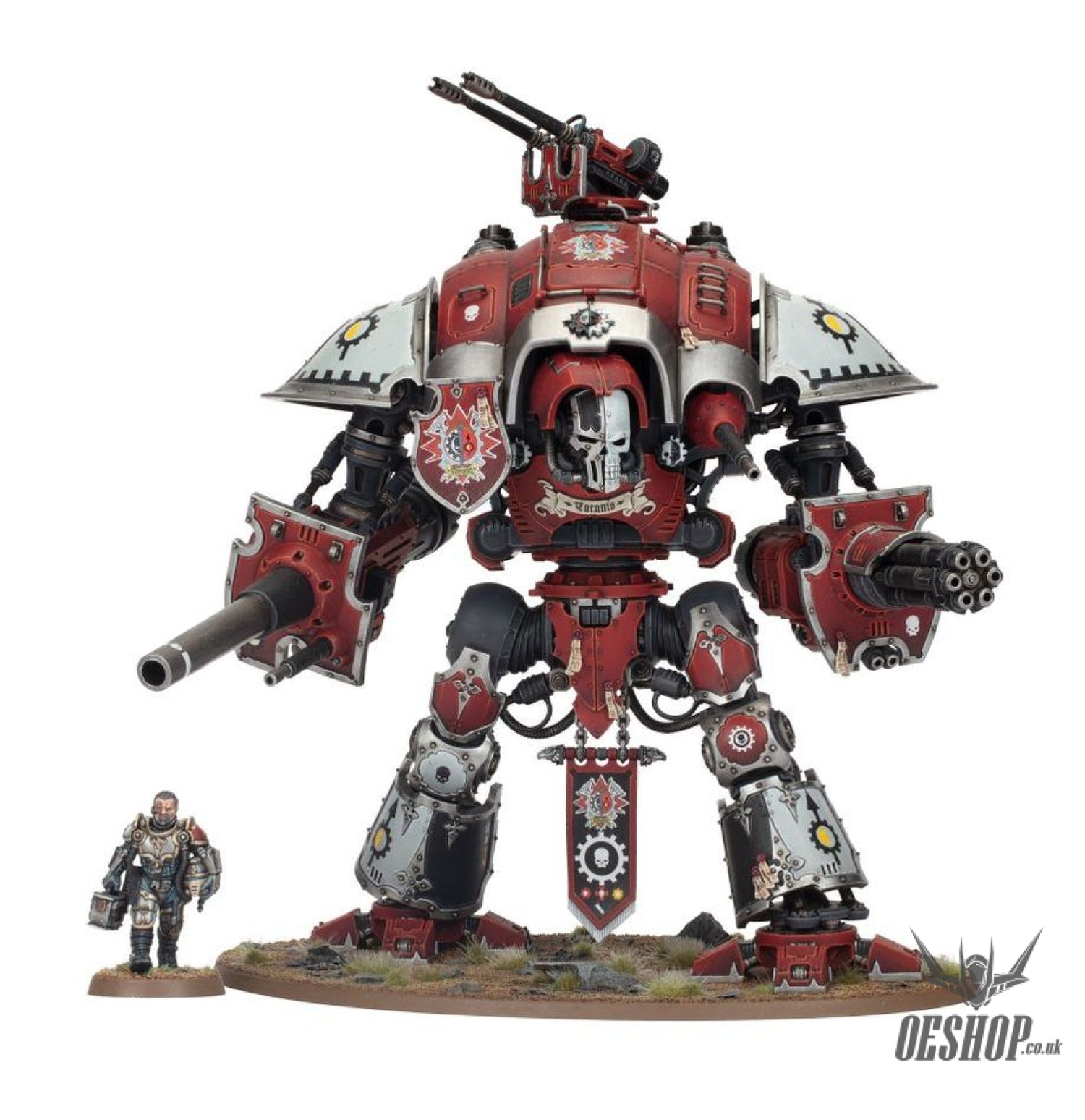 Warhammer 40,000 Imperial Knights: Knight Questoris 54-15 Tabletop Wargame