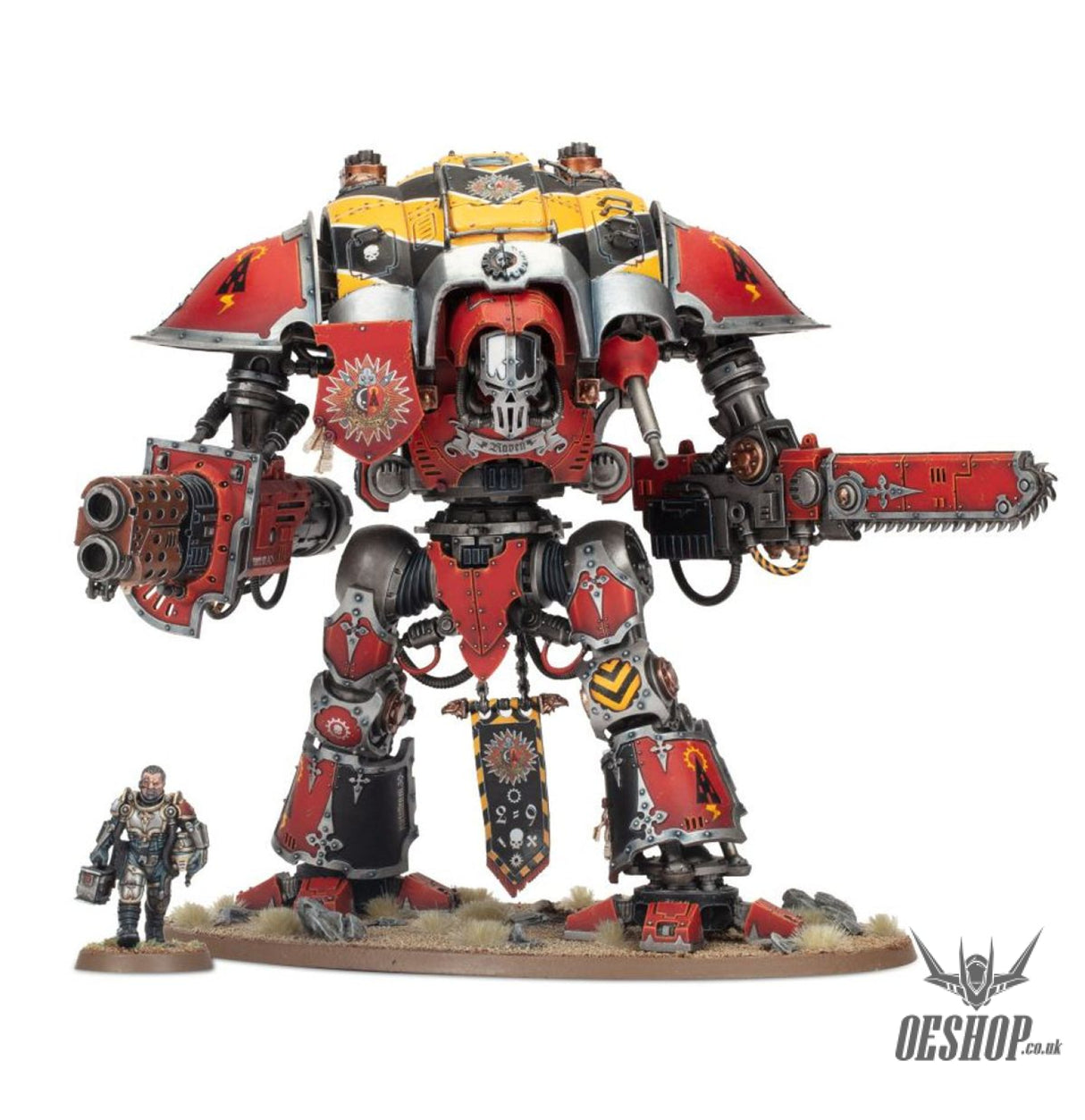 Warhammer 40,000 Imperial Knights: Knight Questoris 54-15 Tabletop Wargame