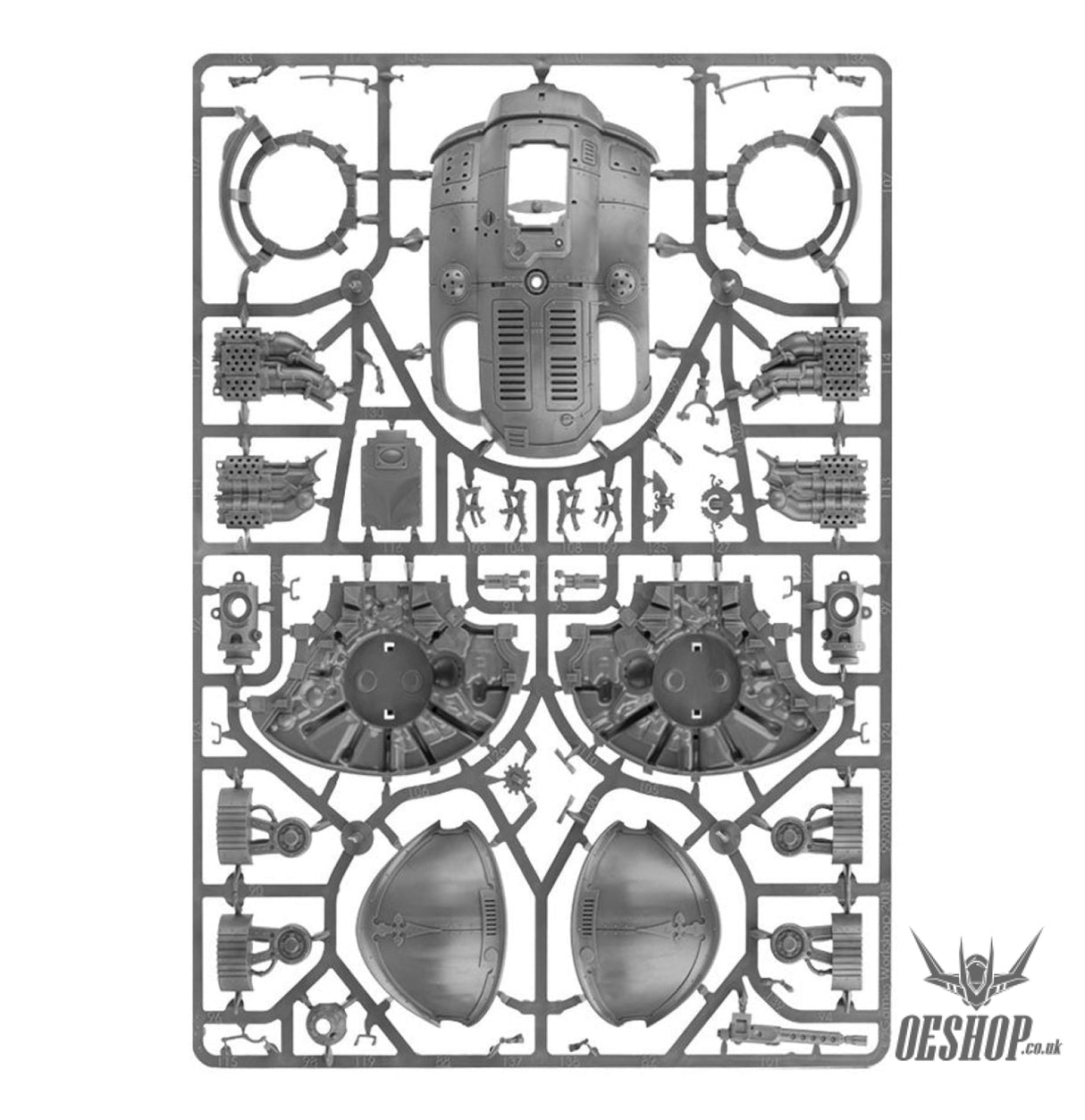 Warhammer 40,000 Imperial Knights: Knight Questoris 54-15 Tabletop Wargame