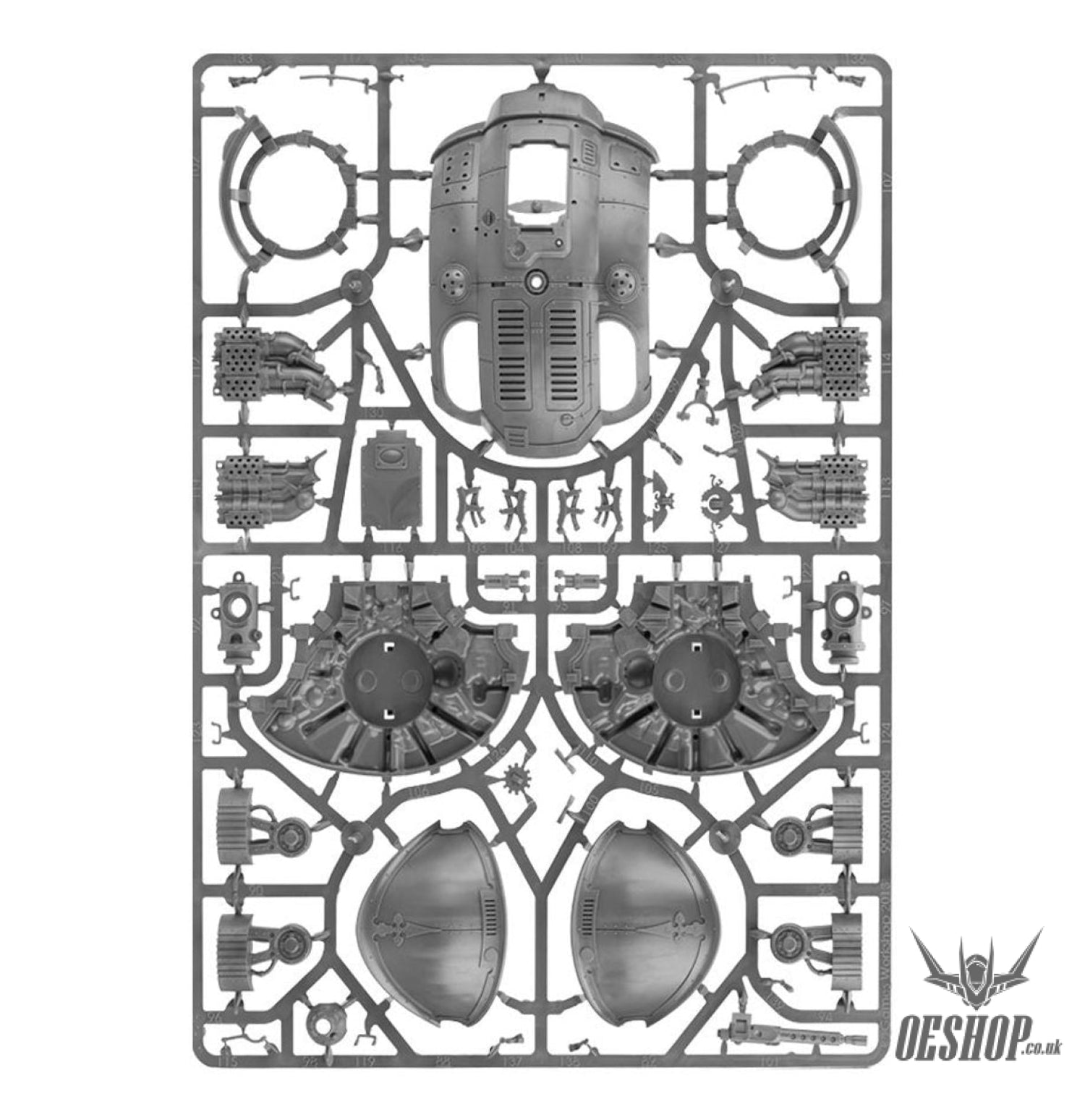 Warhammer 40,000 Imperial Knights: Knight Questoris 54-15 Tabletop Wargame