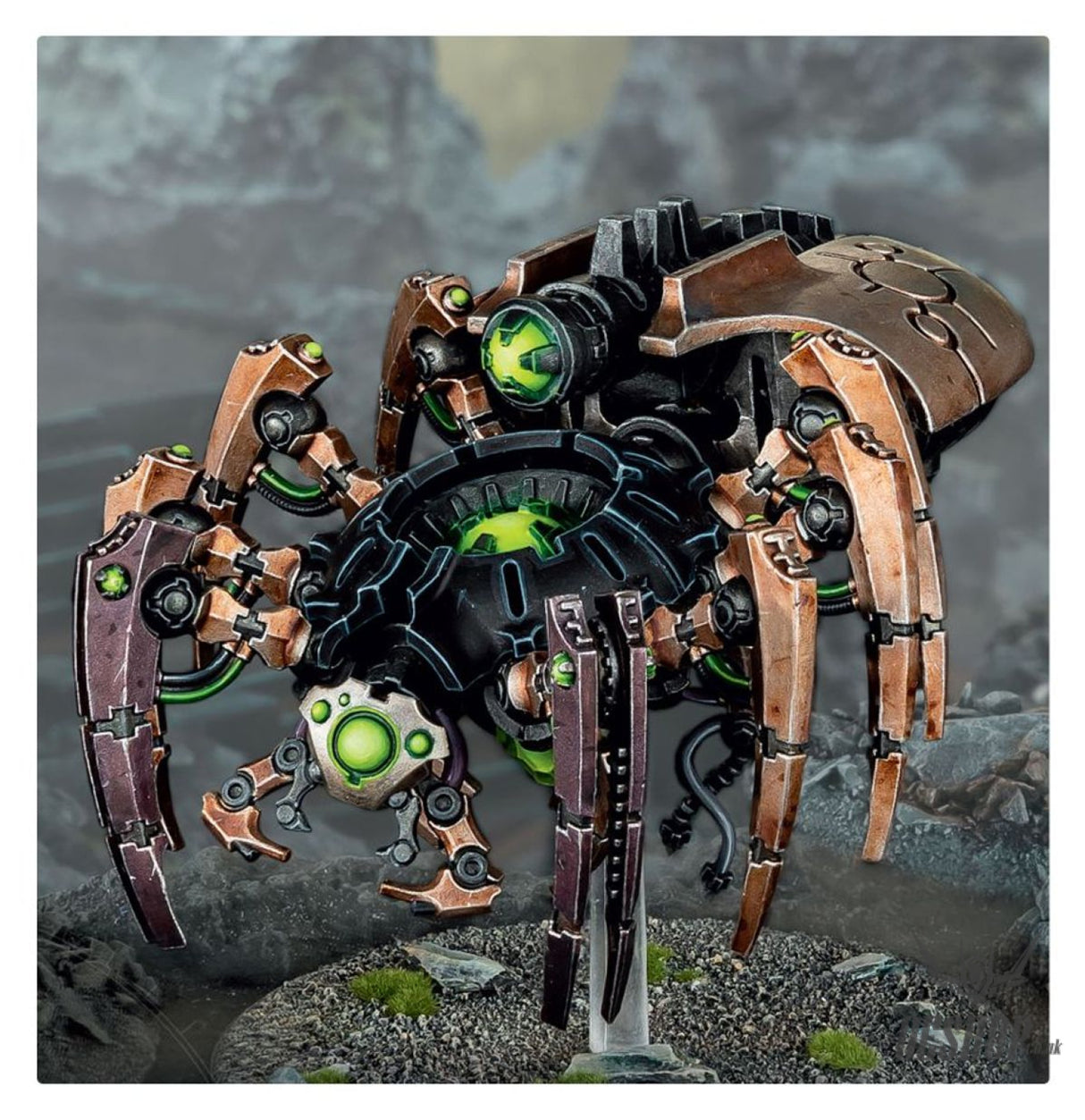 Warhammer 40,000 Necrons: Canoptek Spyder 49-16 Tabletop Wargame