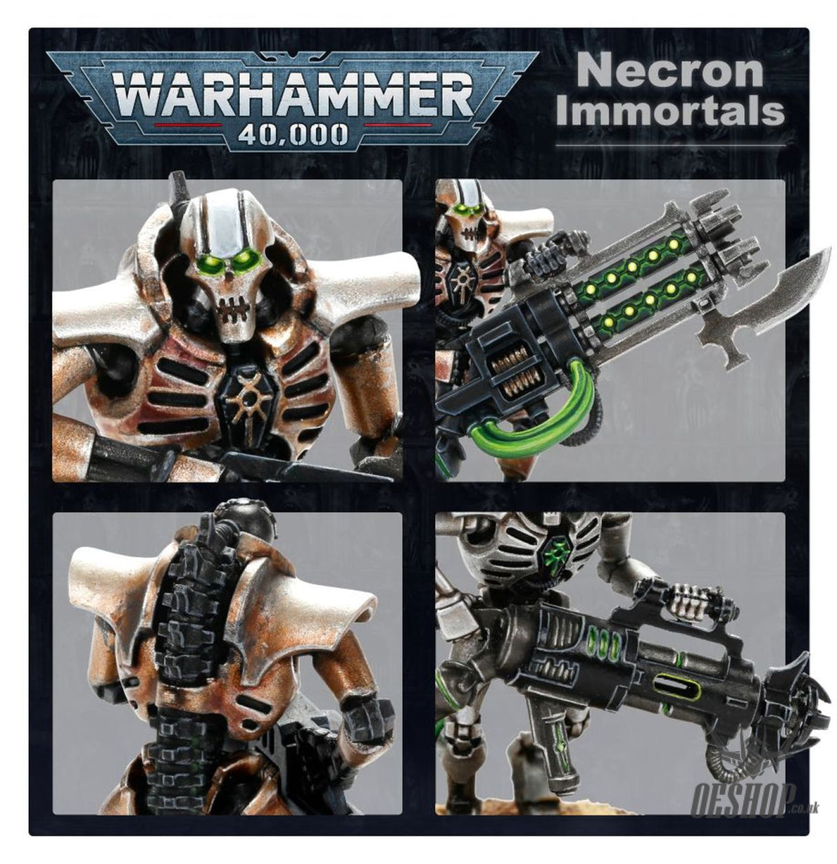 Warhammer 40,000 Necrons: Immortals 49-10 Tabletop Wargame