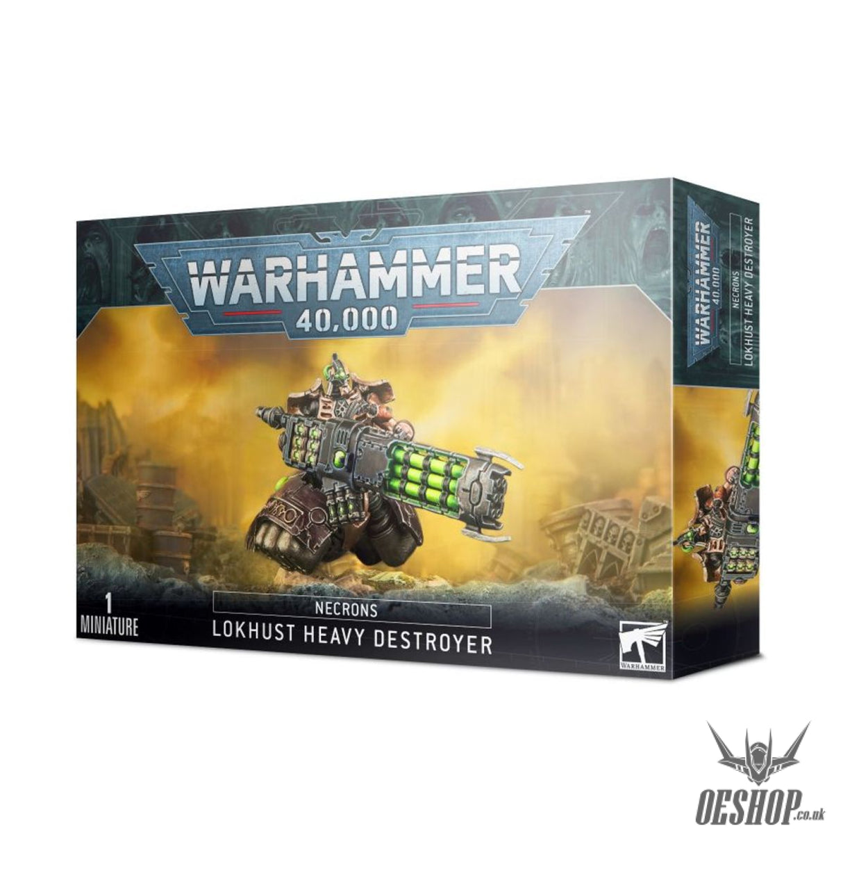 Warhammer 40,000 Necrons: Lokhust Heavy Destroyer 49-28 Tabletop Wargame