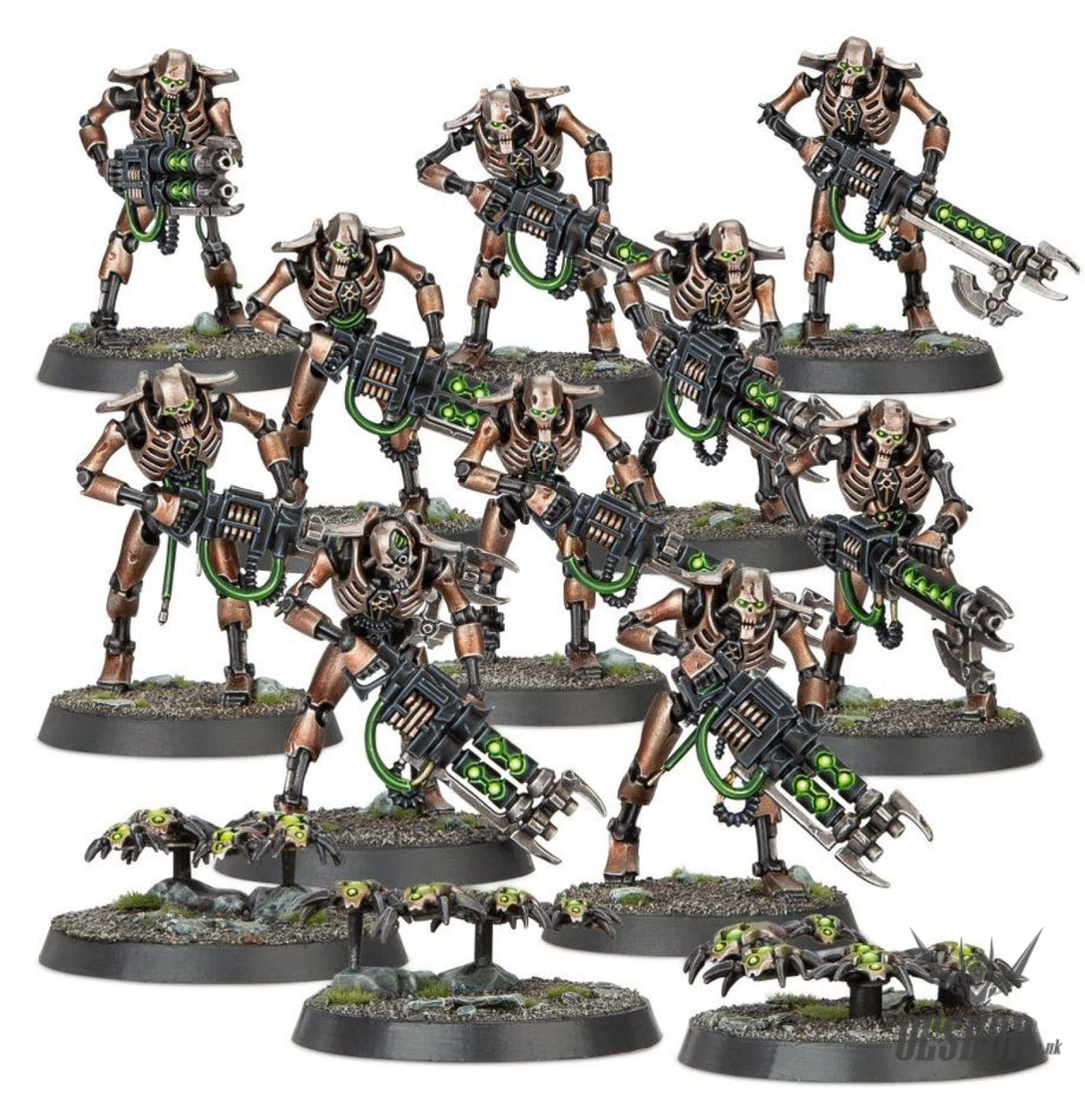 Warhammer 40,000 Necrons: Necron Warriors 49-06 Tabletop Wargame