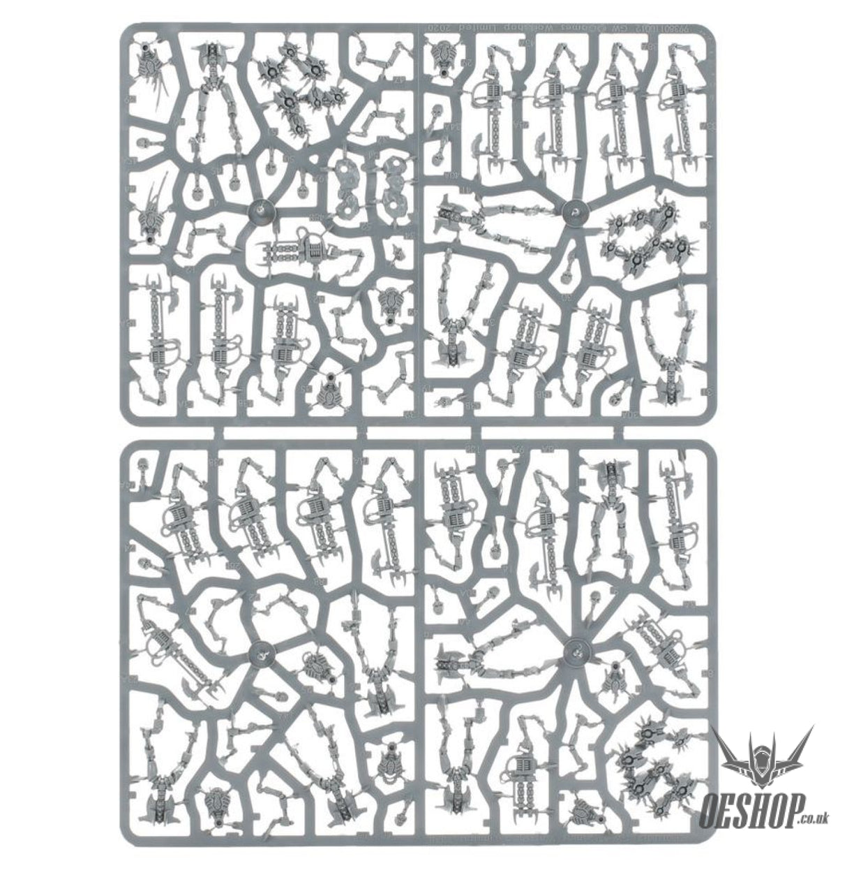 Warhammer 40,000 Necrons: Necron Warriors 49-06 Tabletop Wargame