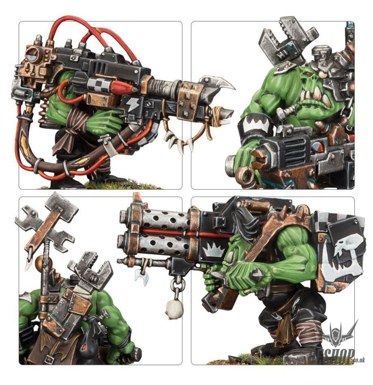 Warhammer 40,000 Orks: Lootas 50-22 Tabletop Wargame