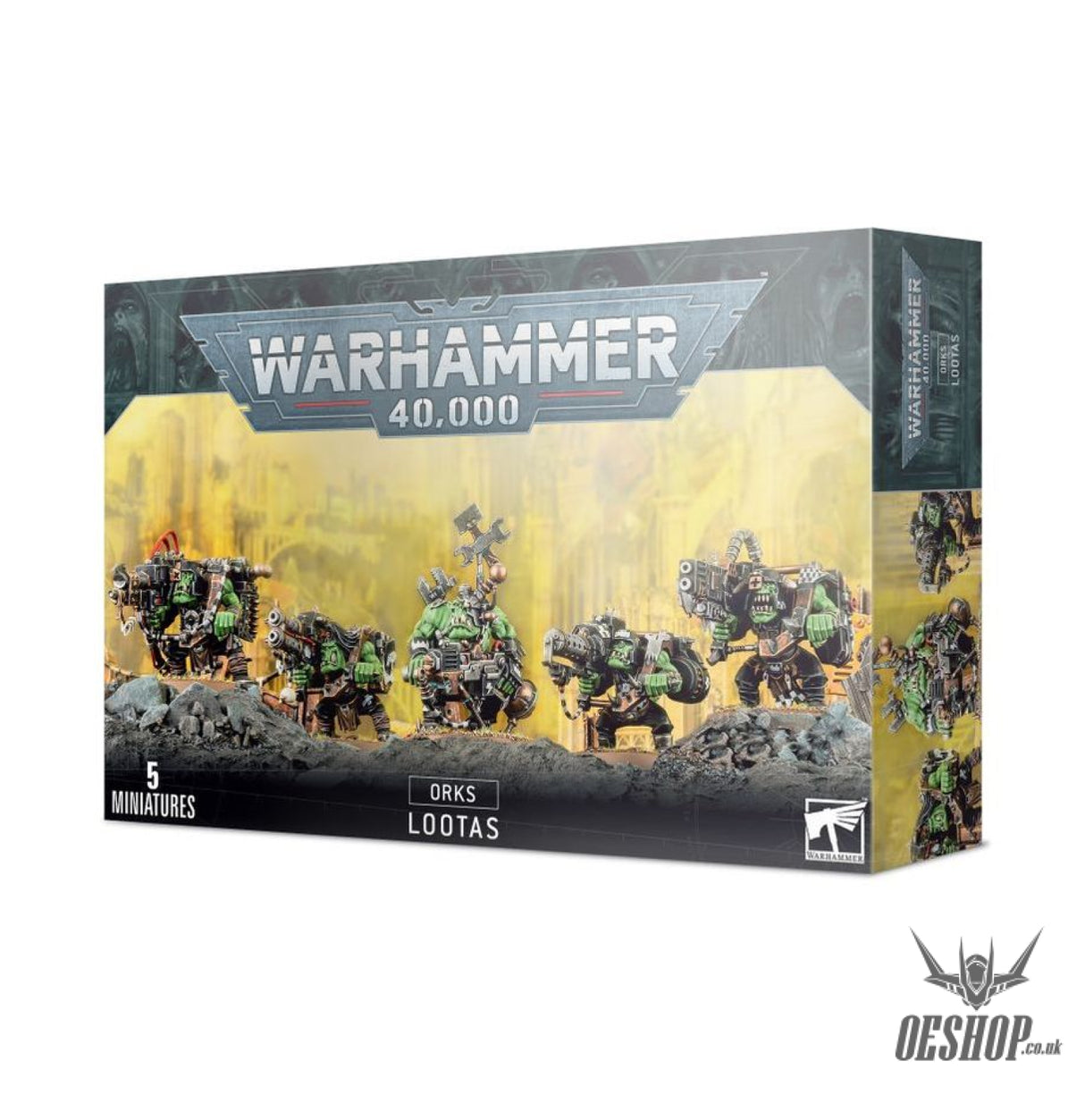 Warhammer 40,000 Orks: Lootas 50-22 Tabletop Wargame