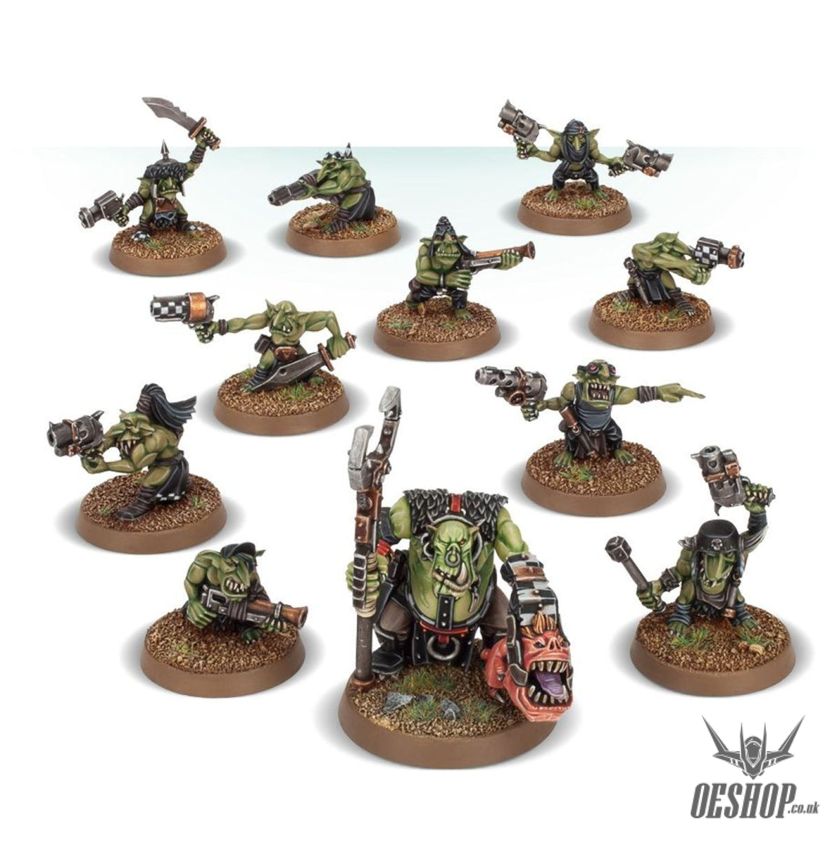 Warhammer 40,000 Orks: Runtherd and Gretchin 50-16 Tabletop Wargame