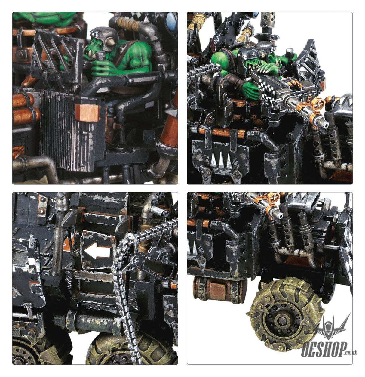 Warhammer 40,000 Orks: Trukk 50-09 Tabletop Wargame