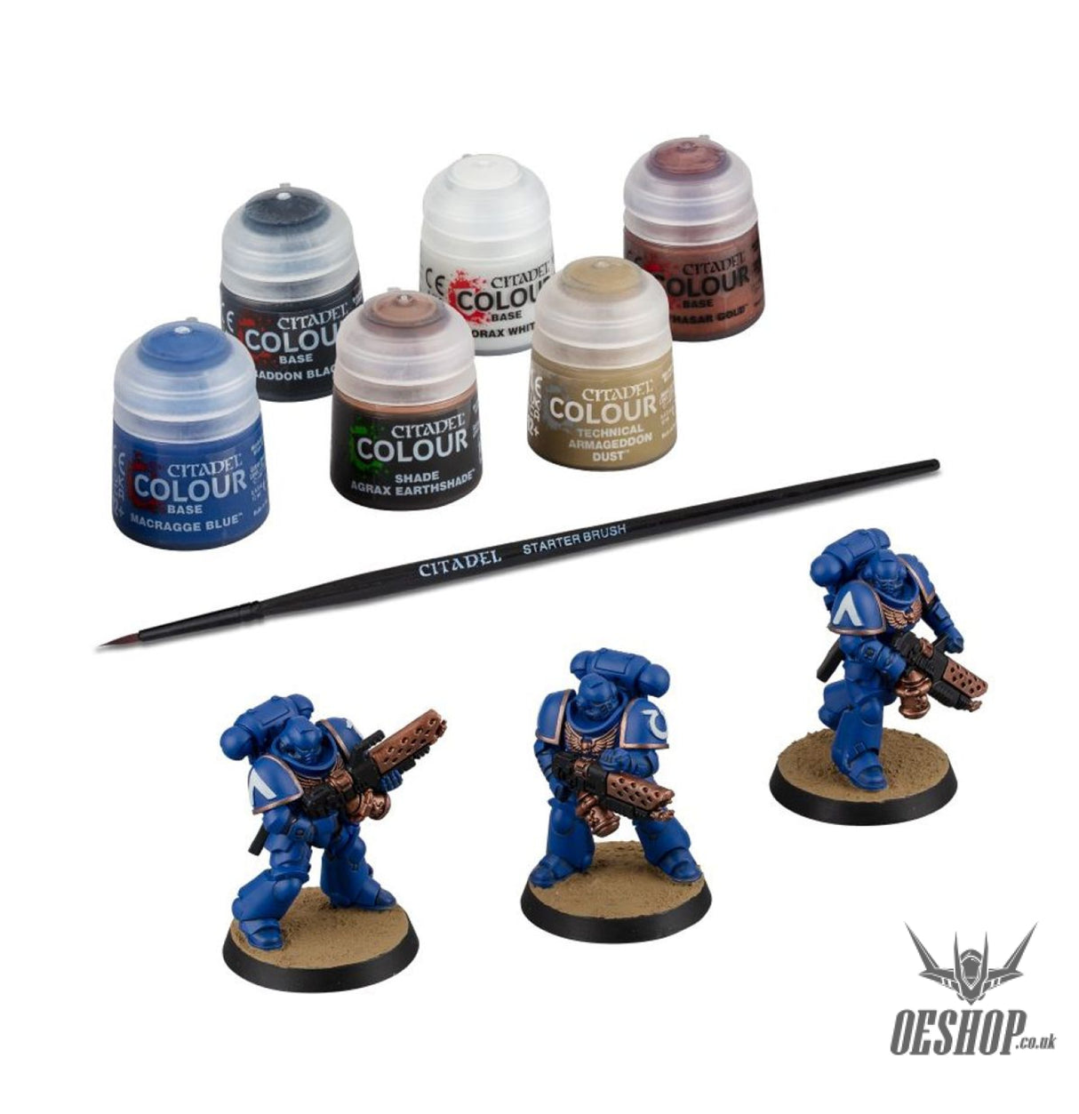 Warhammer 40,000 Paint Set: Space Marines - Infernus Marines 60-11 Painting Consumables