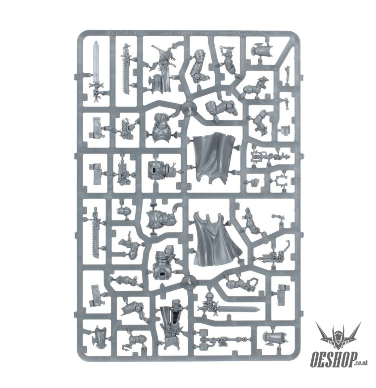 Warhammer 40,000 Space Marines: Black Templars Sword Brethren 55-43 Tabletop Wargame