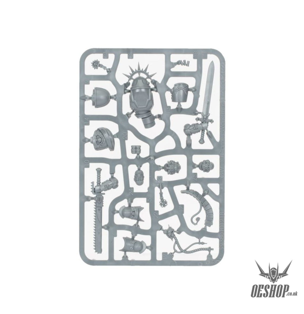 Warhammer 40,000 Space Marines: Captain in Gravis Armour 48-70 Tabletop Wargame