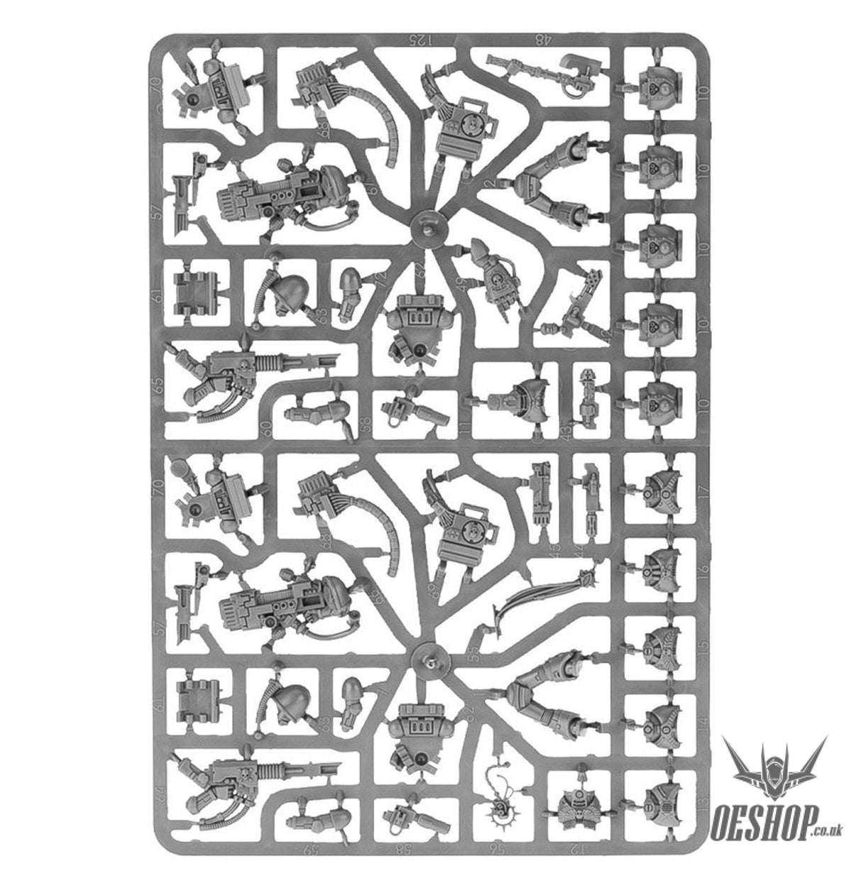 Warhammer 40,000 Space Marines: Devastator Squad 48-15 Tabletop Wargame