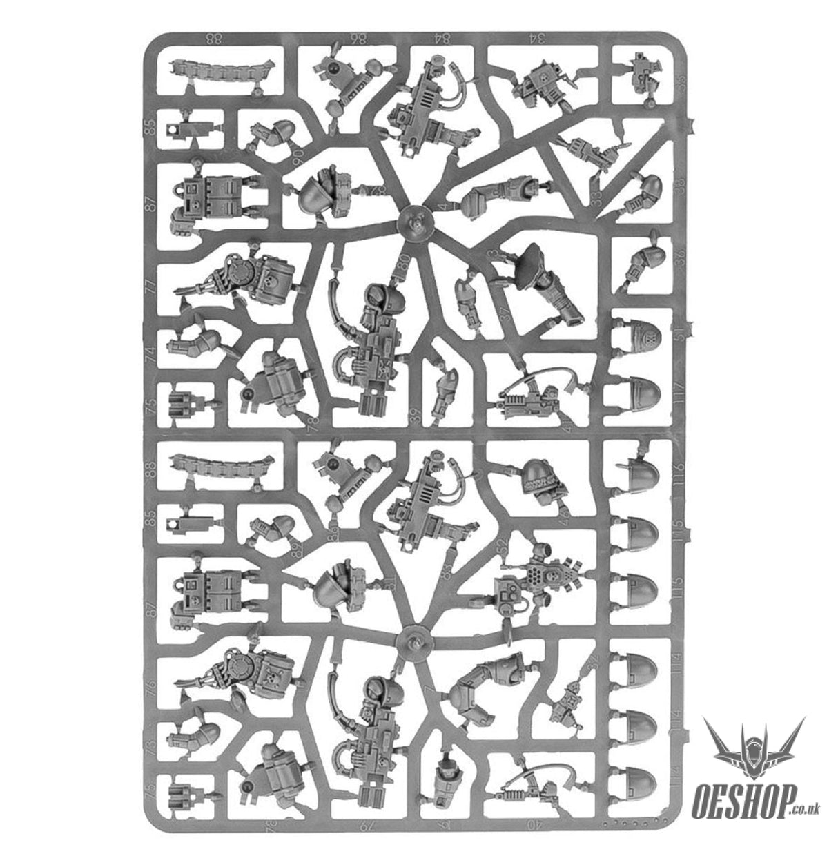 Warhammer 40,000 Space Marines: Devastator Squad 48-15 Tabletop Wargame